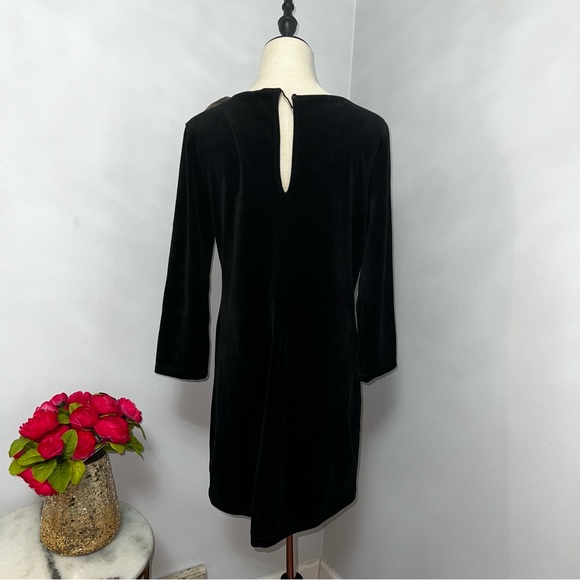 Sanctuary Women’s Velvet Patterned 3/4 Sleeves Mini Dress -New With Tag -Reemoly - Picture 6 of 12